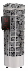 10,8 , 400V - Harvia Cilindro PC110XE - 4 balení saunových kamenů - externí ovládání