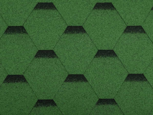 zelená - bitumelový šindel