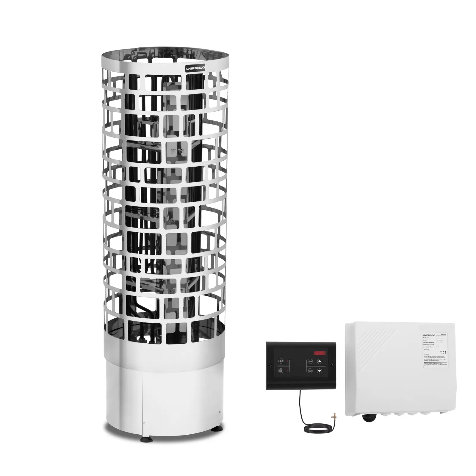 Harvia Cylindro silver 9.0KW with WI-FI control - příplatek