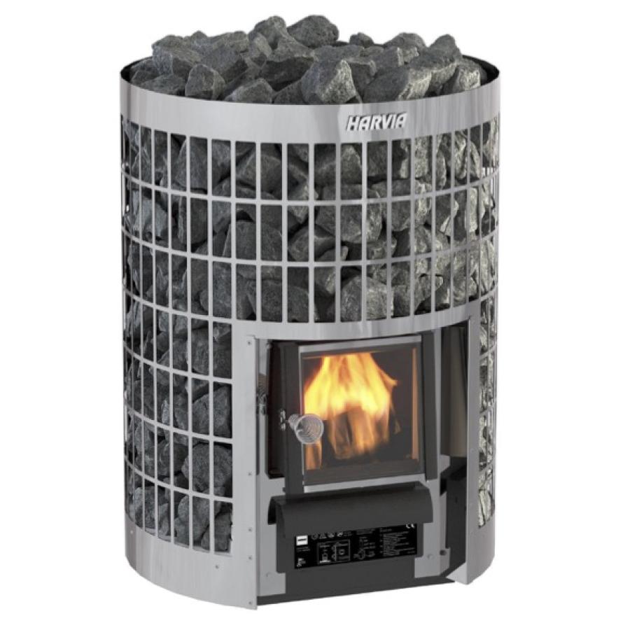 Harvia Cylindro PC 16 S - 16 kW - 6 balení saunových kamenů